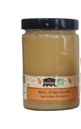 Mellidor Miel d'oranger bio 400g