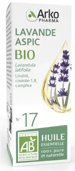 Arkopharma Huile essentielle de Lavande Aspic BIO 10ml