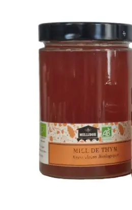 Mellidor Miel de thym bio 400g