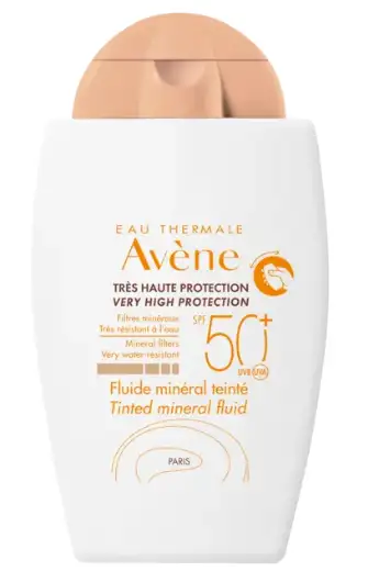 Avène Fluide minérale teinté SPF50+ 40ml