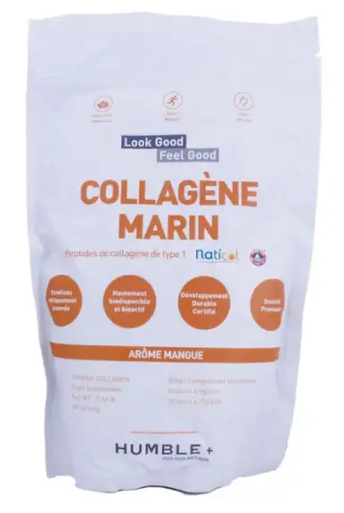 Humble+ Collagène Marin Mangue 300g