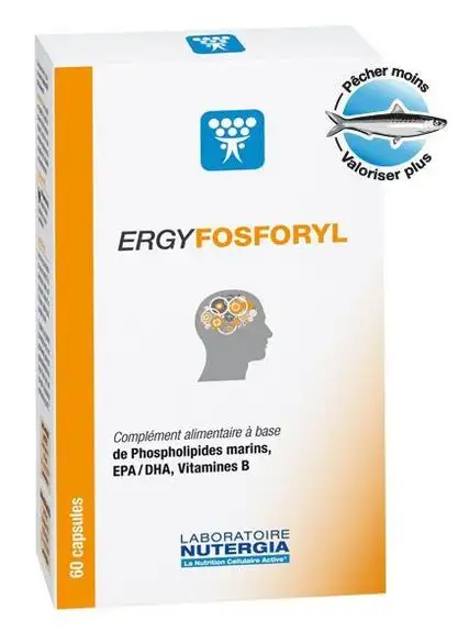 Ergyfosforyl 60 capsules Nutergia