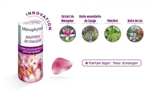 Menostik Roll On, Menophytea Bouffées de Chaleur