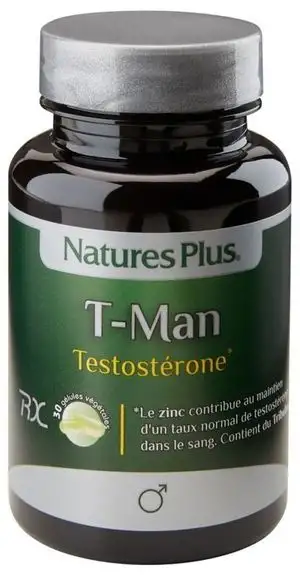 Nature's plus T man 30 gélules