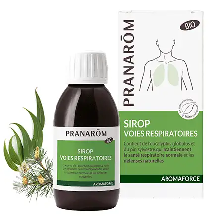 Pranarom Aromaforce respiration sirop bio 150ml