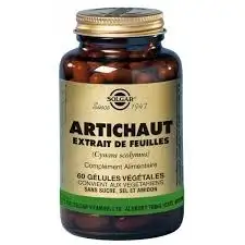 Solgar Artichaut 60 Gélules végétales