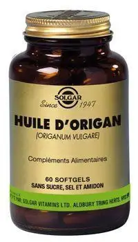 Solgar Huile d'origan - 60 capsules