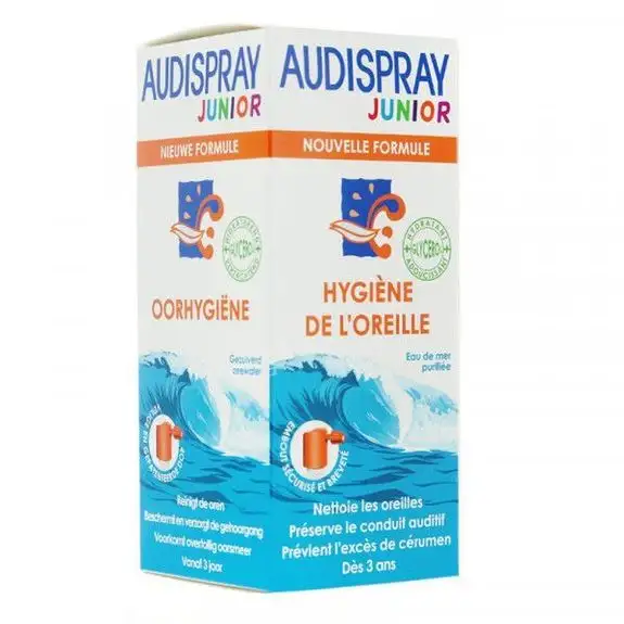 Audispray Junior 25ml hygiene de l'oreille