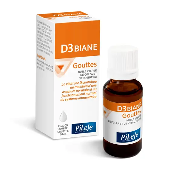 D3 Biane Gouttes 20ml 580 gouttes