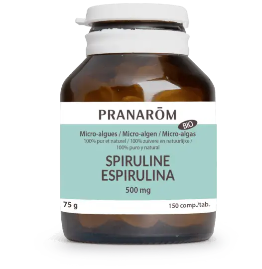 Pranarom Spiruline BIO 150 comprimés à 500 mg