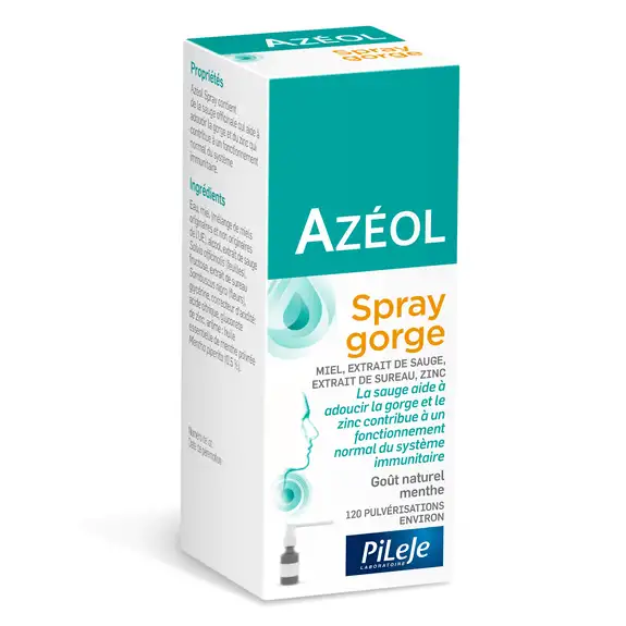 Azéol spray gorge 15ml Pileje