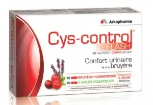 Cys-Control Flash 20 Gelules