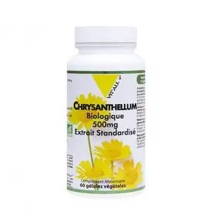 Vitall+ Chrysanthellum 500mg bio 60 gélules végétales