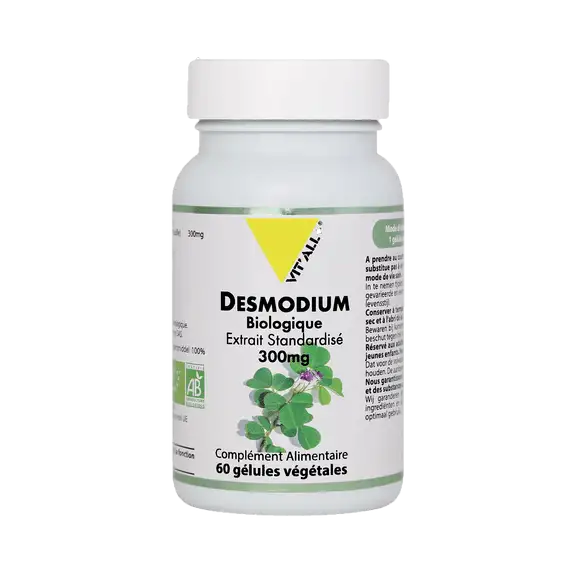 Vitall+ Desmodium 300mg- 60 gélules végétales
