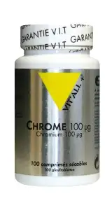 Vitall+ Chrome 100µG 100 comprimés sécables