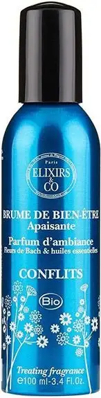 Brume de bien-être Conflits bio 100ml Fleurs de Bach