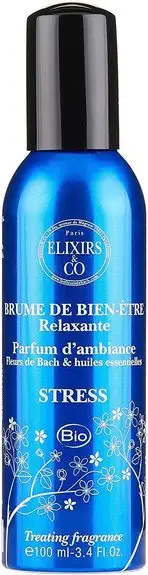 Brume de bien-être Stress Bio 100ml Fleurs de Bach
