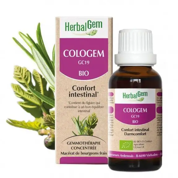Herbalgem Cologem Bio 30ml complexe confort intestinal