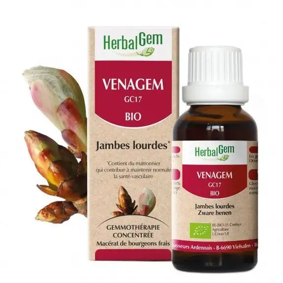 Herbalgem Venagem Bio 30ml jambes lourdes
