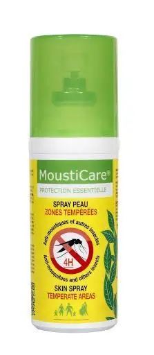 Mousticare Spray Peau - 50ml zones tempérés