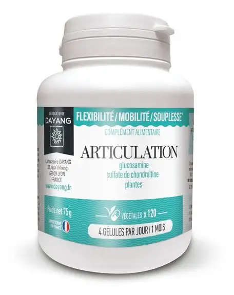 Dayang Articulation pilulier de 120 gélules