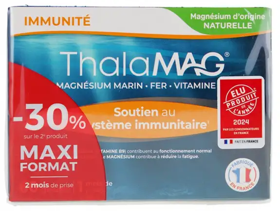 Thalamag Magnésium Marin forme Fer B9 lot 2 X 60 Gélules