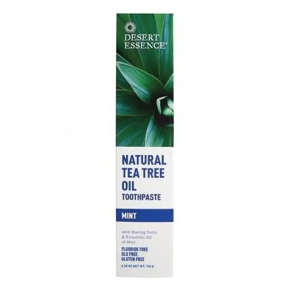 Desert Essence Dentifrice à l'Arbre à Thé - Goût Menthe 176g