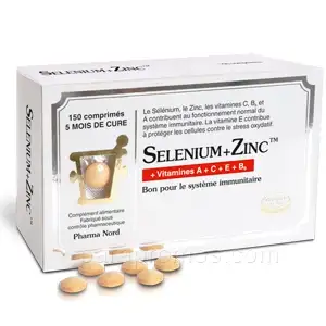 Selenium+Zinc 150 comprimés Pharma nord