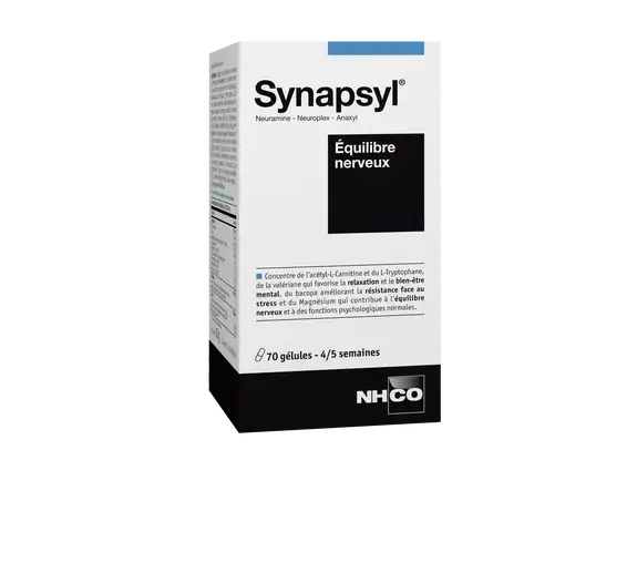NHCO Synapsyl équilibre nerveux 70 gélules