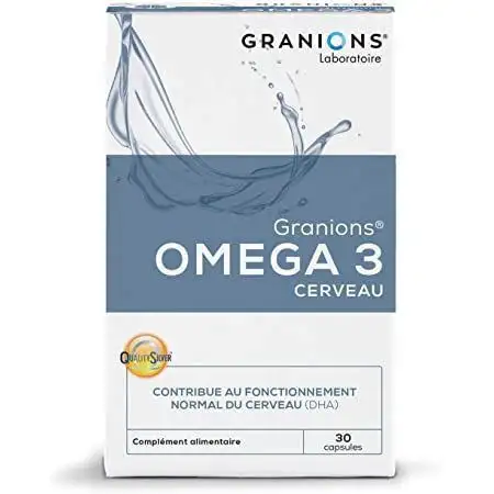 Granions Oméga 3 cerveau 30 capsules