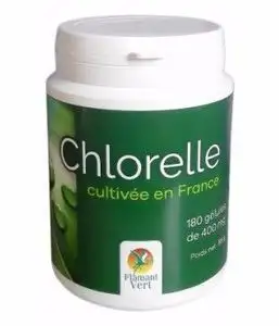 Flamant Vert Chlorelle 180 gélules de 400mg