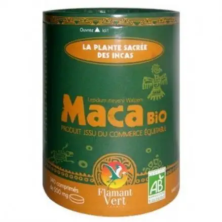 Flamant Vert Maca Bio 340 comprimés