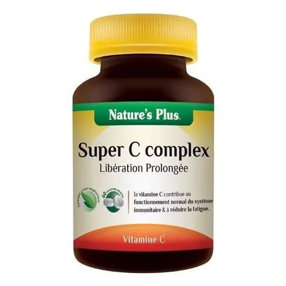 Nature's Plus Super C Complex Libération prolongée 120 comprimés