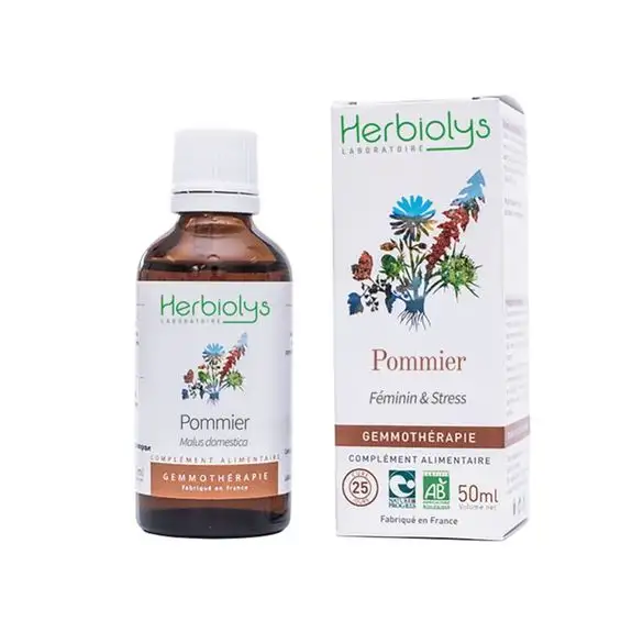 Herbiolys Bourgeons de Pommier 50 ml Bio