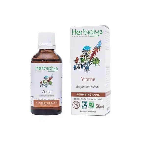 Herbiolys Bourgeons de Viorne lantane 50 ml Bio