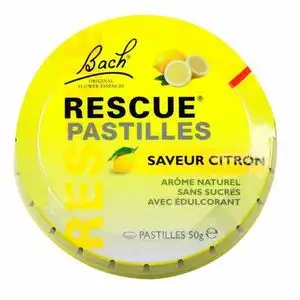 Fleur de Bach Rescue citron pastilles 50 g
