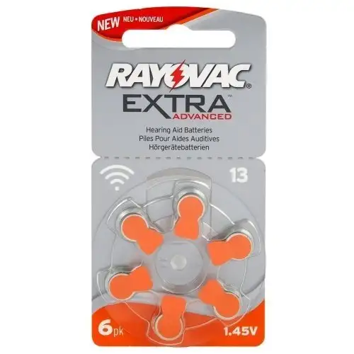 Rayovac extra avancé 6 pièces