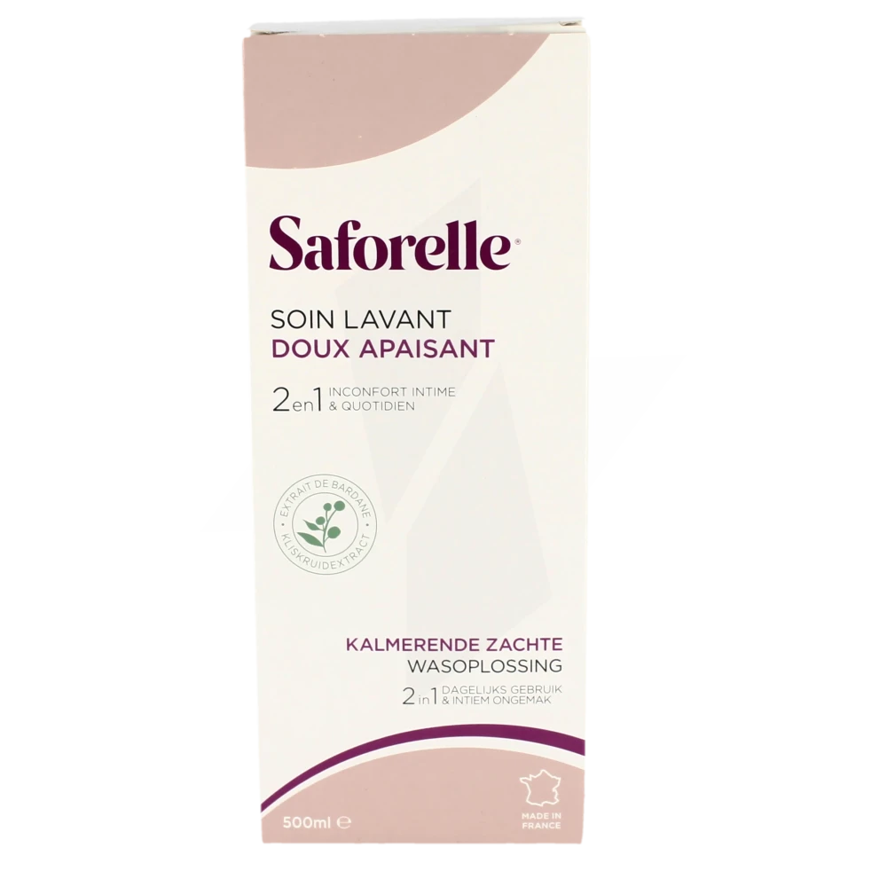 Saforelle Solution Soin Lavant Doux 500 Ml