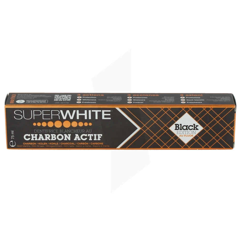 Superwhite Black Edition Dentifrice 75 Ml