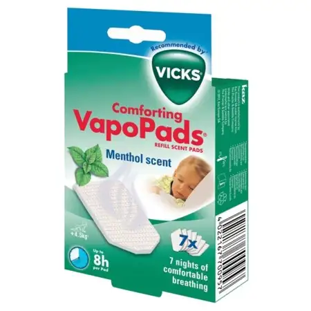 Vicks vapopads tablette menthe rech pr diffuseur 7